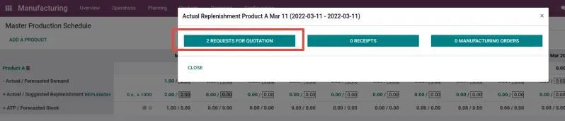 Odoo Master Production Schedule details 3